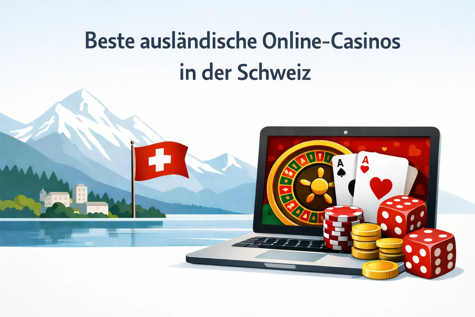 Ausländische Online Casinos für Schweizer Spieler